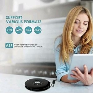 Portable CD Player 1400mAh CD Walkman Gueray Rechargeable CD Player Portable CD